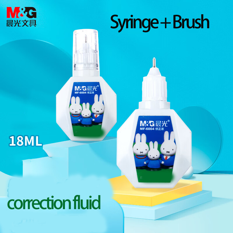 Correction Pen Fine - M&G 18ml Fluido corrector portátil para