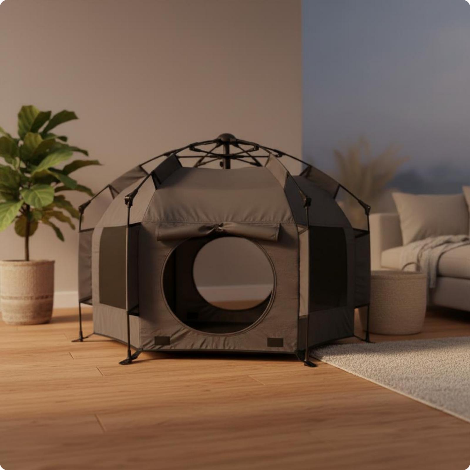 Pen Rest Single - Tienda plegable con estructura hexagonal para