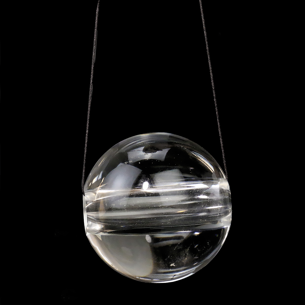 Paper Weight Crystal - Colgante de bola de cristal pulido