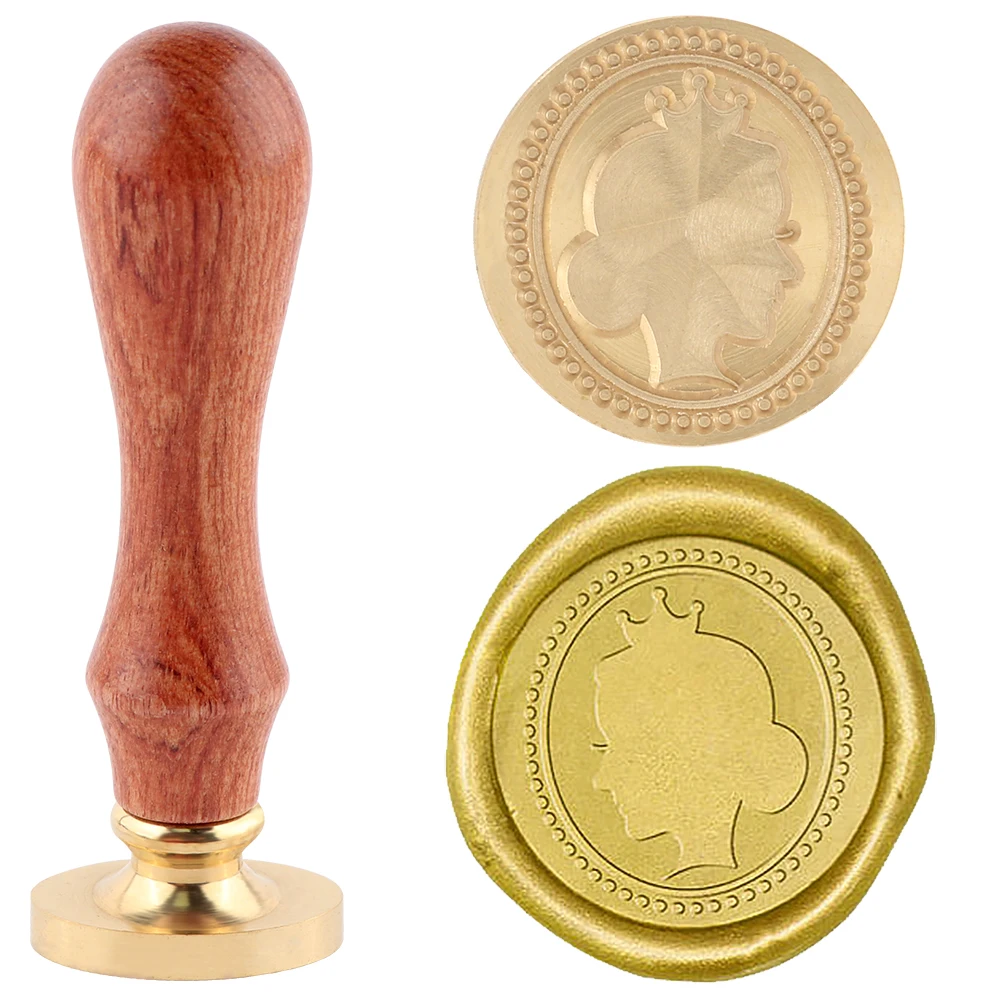 Juego de sellos de cera, 1 cab - Wax Seal Stamp Set reseña y precio