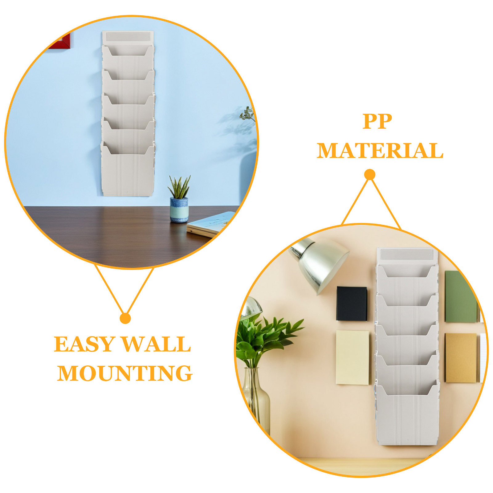 Organizador de archivos de par - Magazine Holder Rack reseña y precio