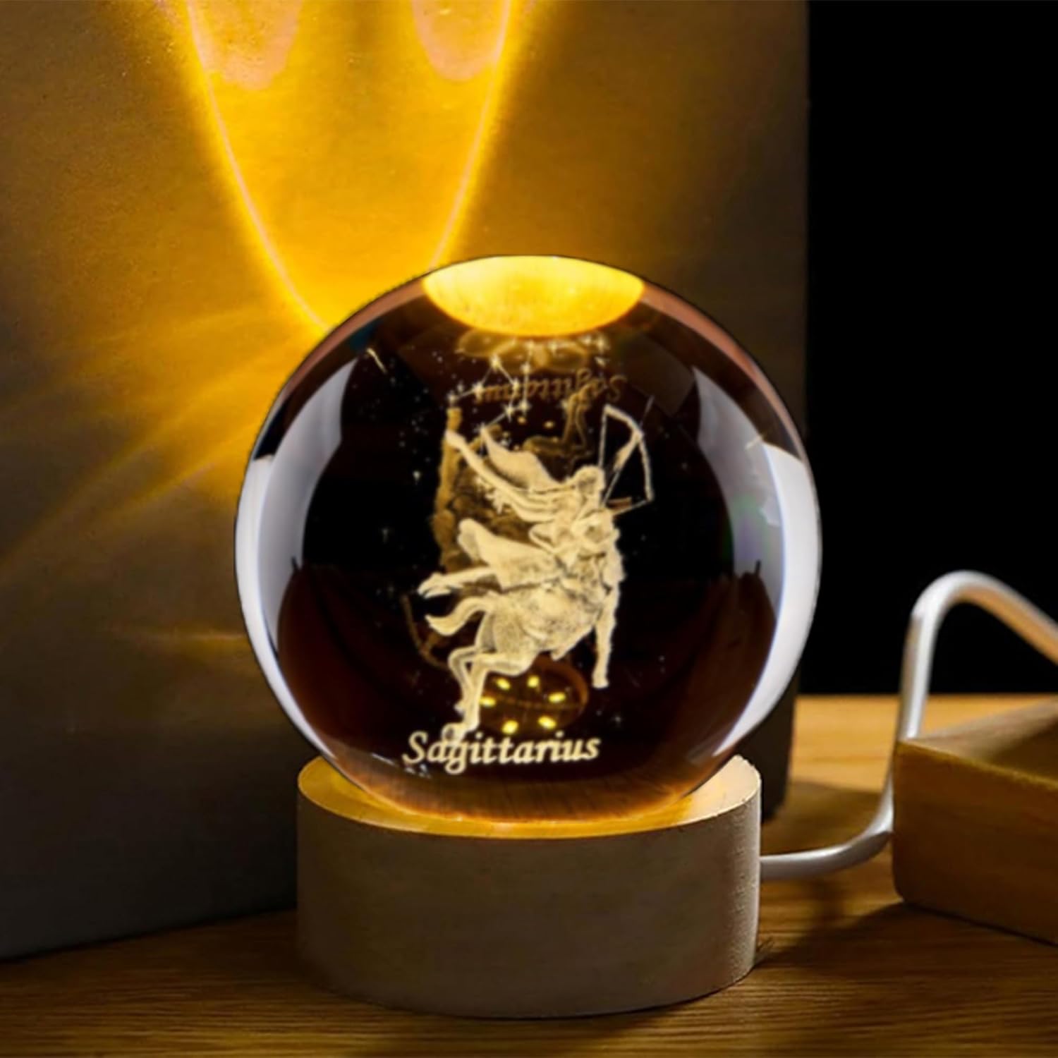 Bola de cristal de Sagitario 3 - Paper Weight Crystal reseña y precio
