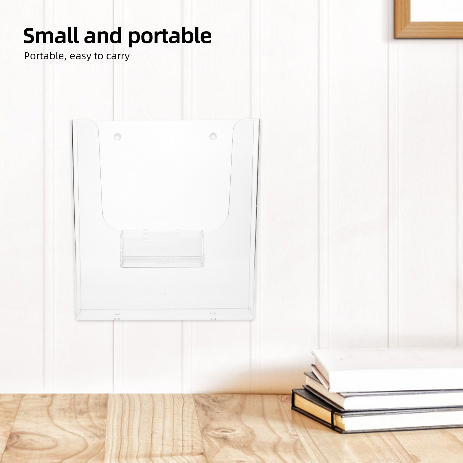 Organizador de archivos acríli - Magazine Holder Rack reseña y precio