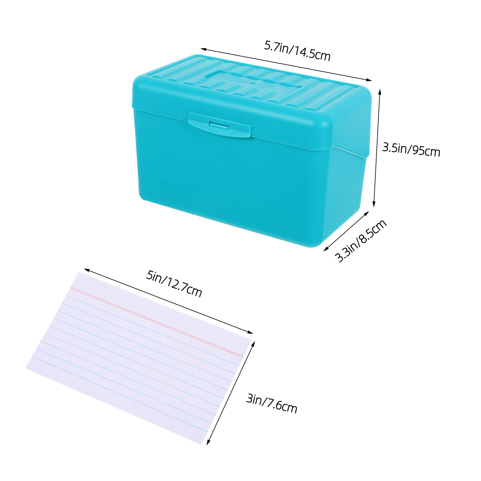 1. Caja para guardar tarjetas  - Card Index Box reseña y precio