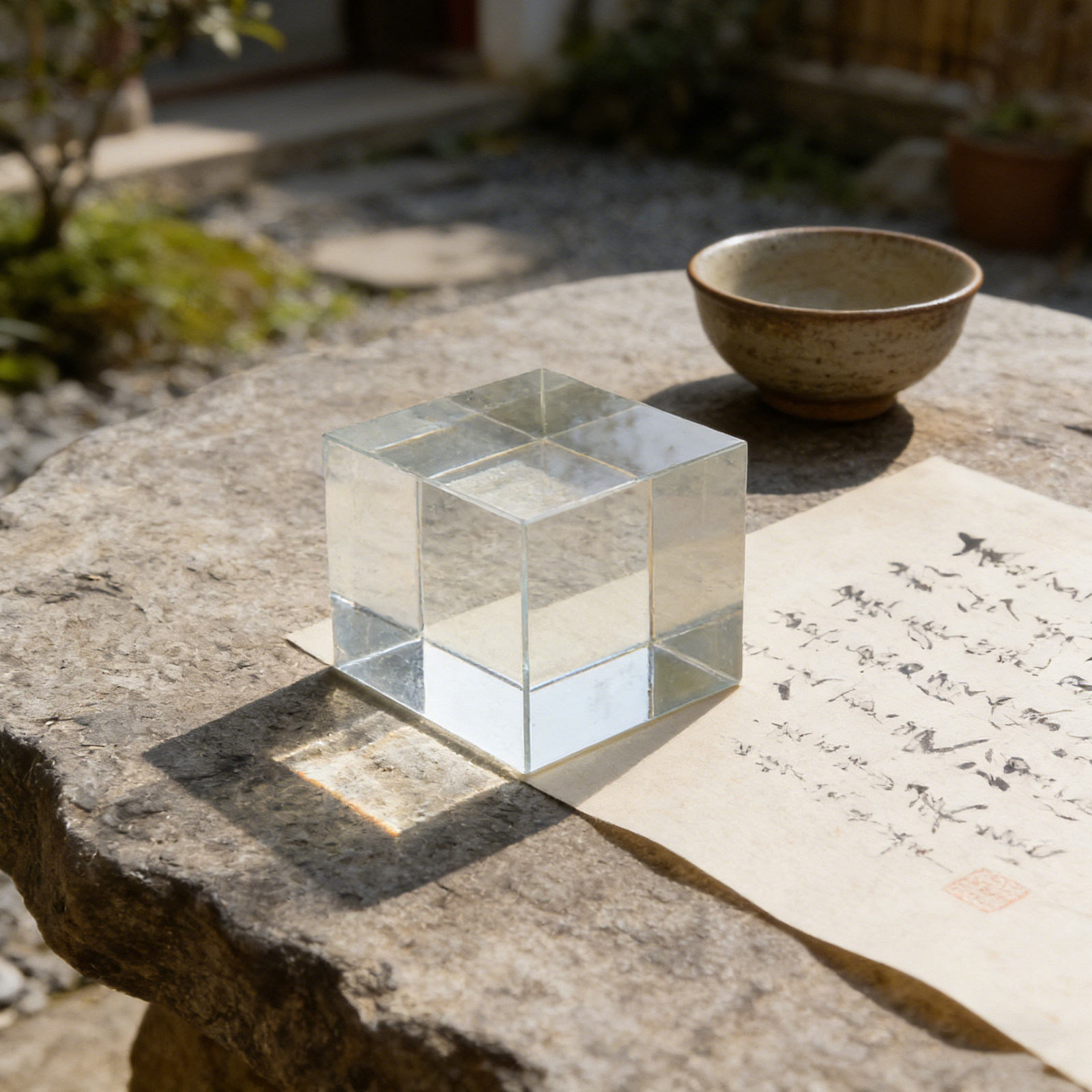Pisapapeles Cuadrado de Crista - Paper Weight Crystal reseña y precio