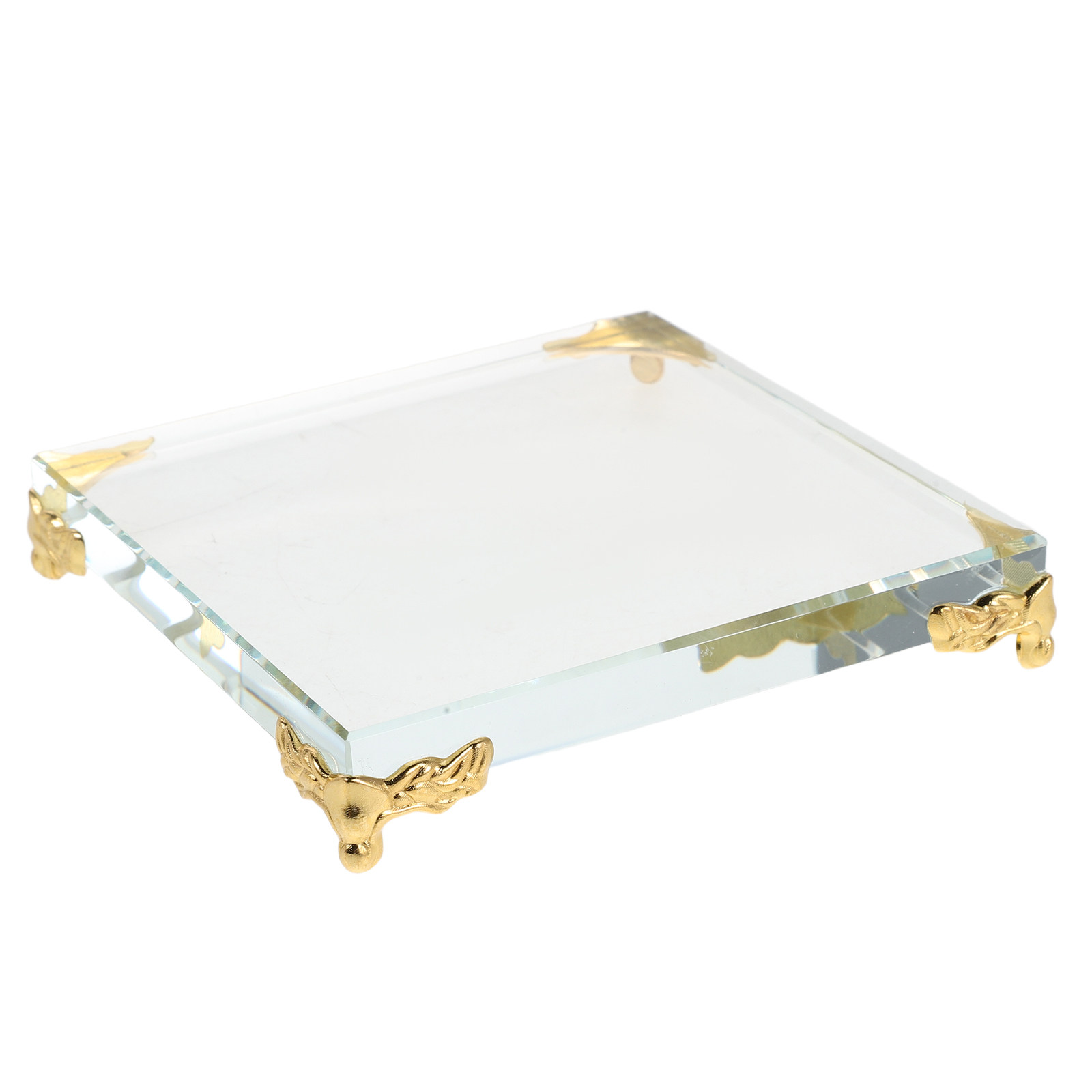 Pisapapeles de cristal cuadrad - Paper Weight Crystal reseña y precio