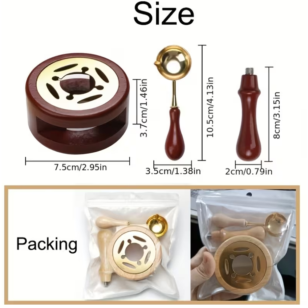 Kit de Sello de Cera Personali - Wax Seal Stamp Set reseña y precio