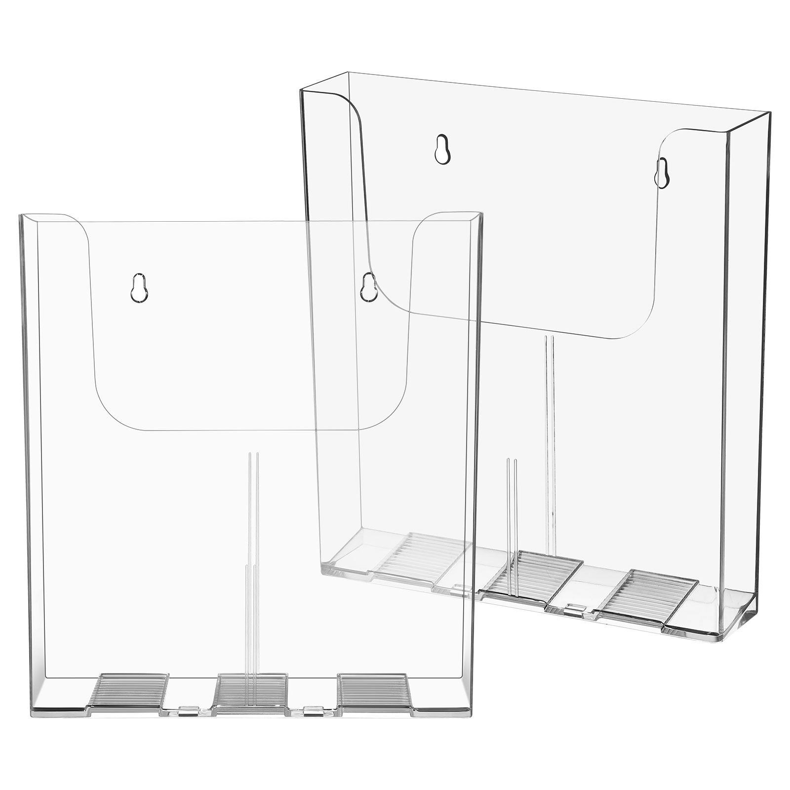 2 unidades de organizador de a - Magazine Holder Rack reseña y precio