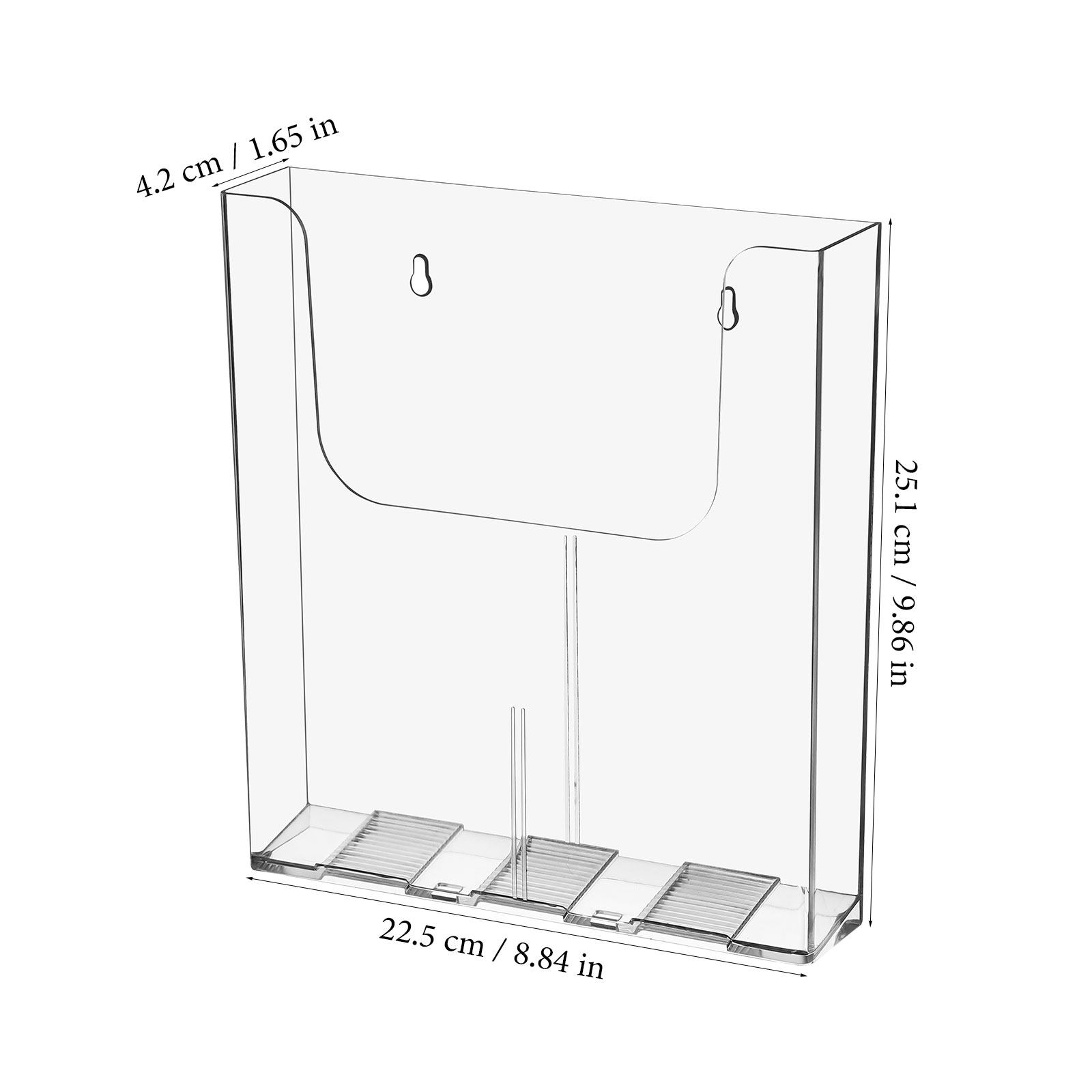 2 unidades de organizador de a - Magazine Holder Rack reseña y precio