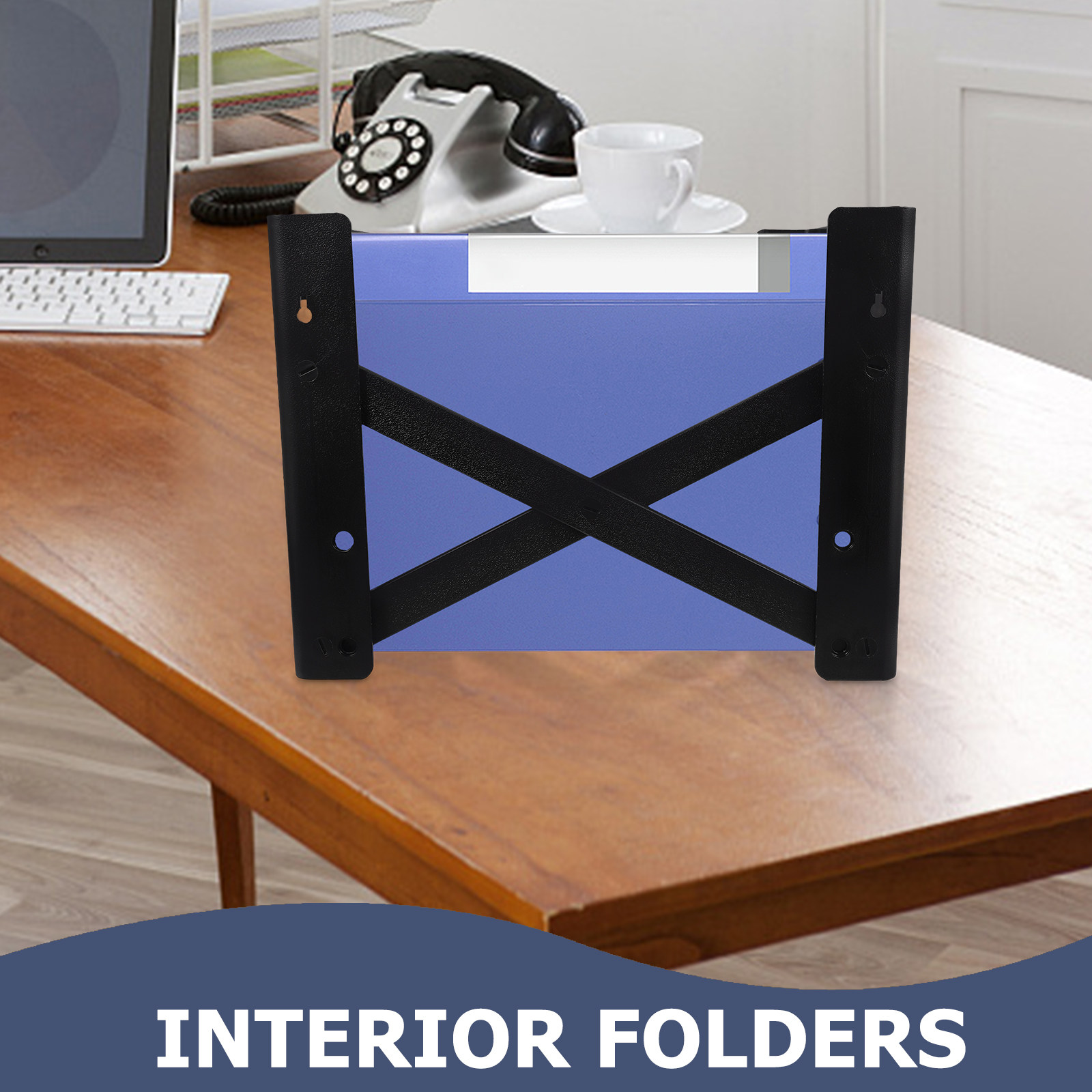 Organizador de Archivos de Plá - Magazine Holder Rack reseña y precio