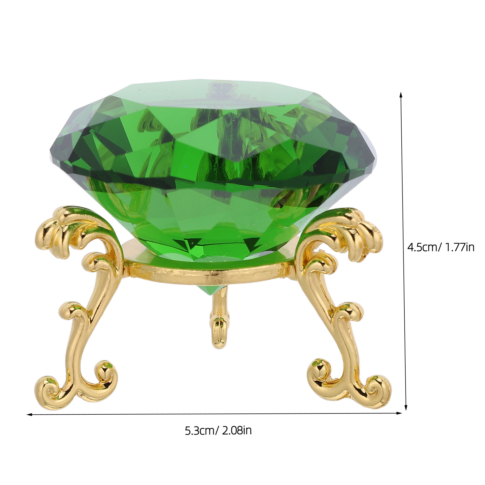 Centro de Mesa de Diamante de  - Paper Weight Crystal reseña y precio