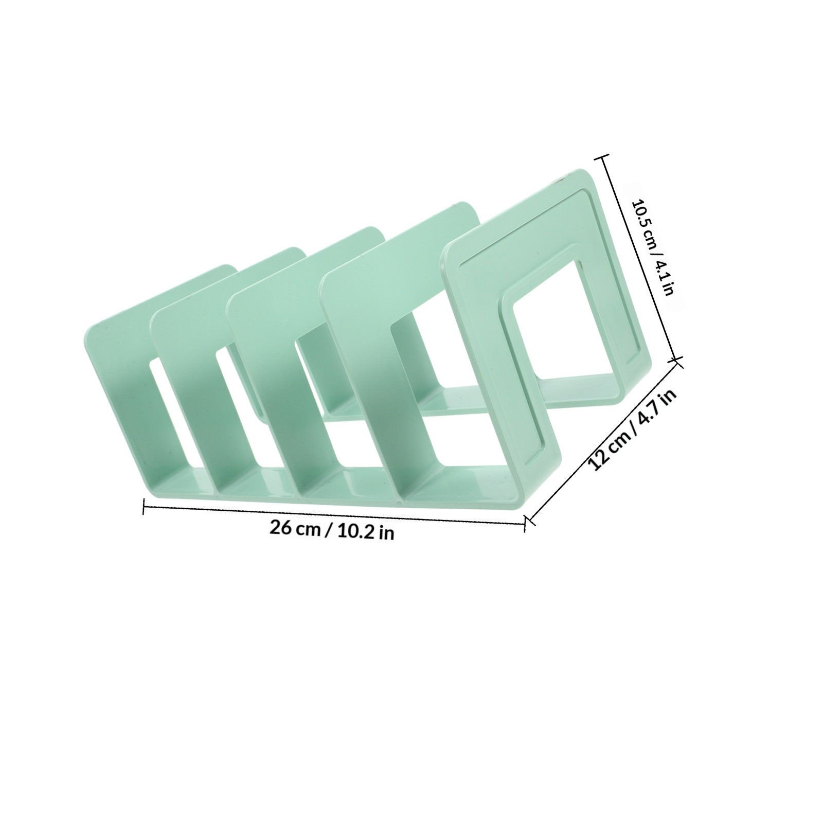Organizador de libros, estante - Magazine Holder Rack reseña y precio