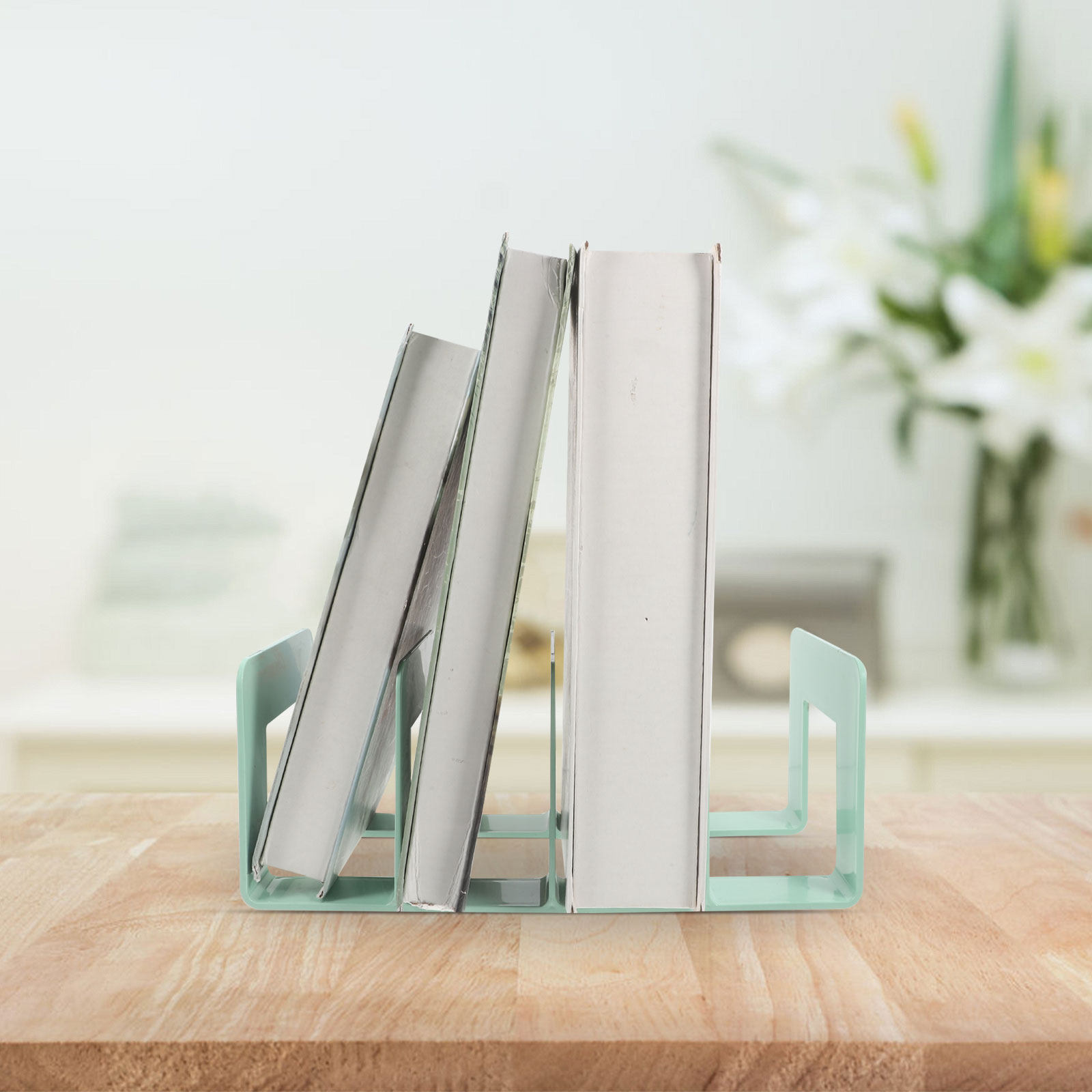 Organizador de libros, estante - Magazine Holder Rack reseña y precio