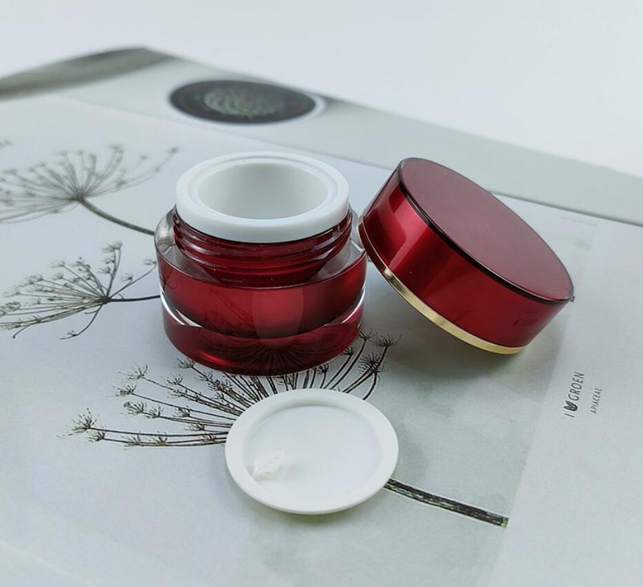 Envase de acrílico dorado y pl - Gel Refill Pack reseña y precio
