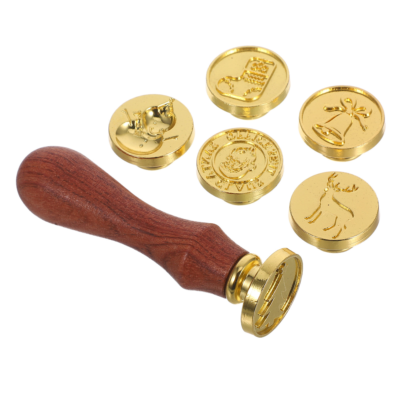 1 juego de sello de cera vinta - Wax Seal Stamp Set reseña y precio