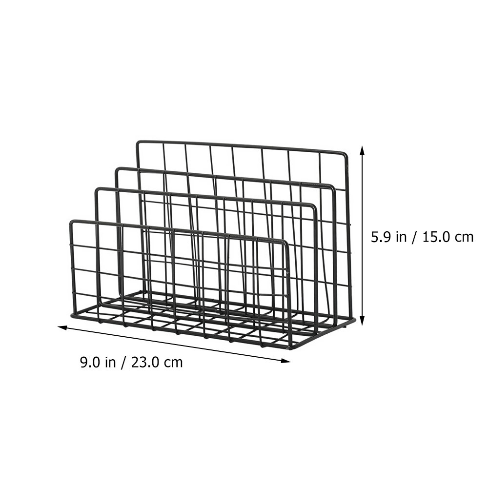 Organizador de Correo de Escri - Magazine Holder Rack reseña y precio