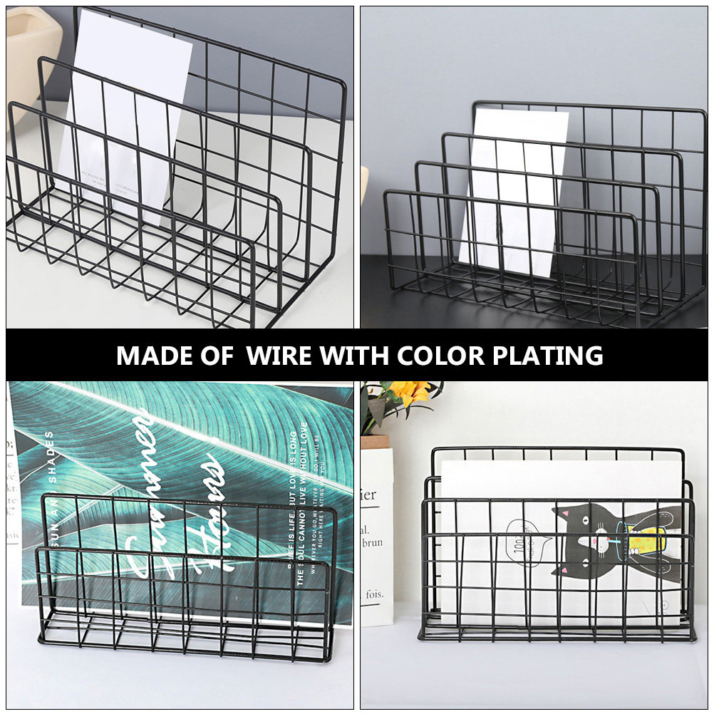 Organizador de Correo de Escri - Magazine Holder Rack reseña y precio